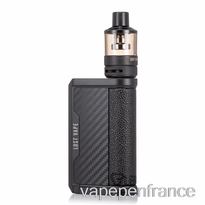 Kit De Démarrage Perdu Vape Centaurus Q200 [podtank] Stylo Vape En Fibre De Carbone Noir